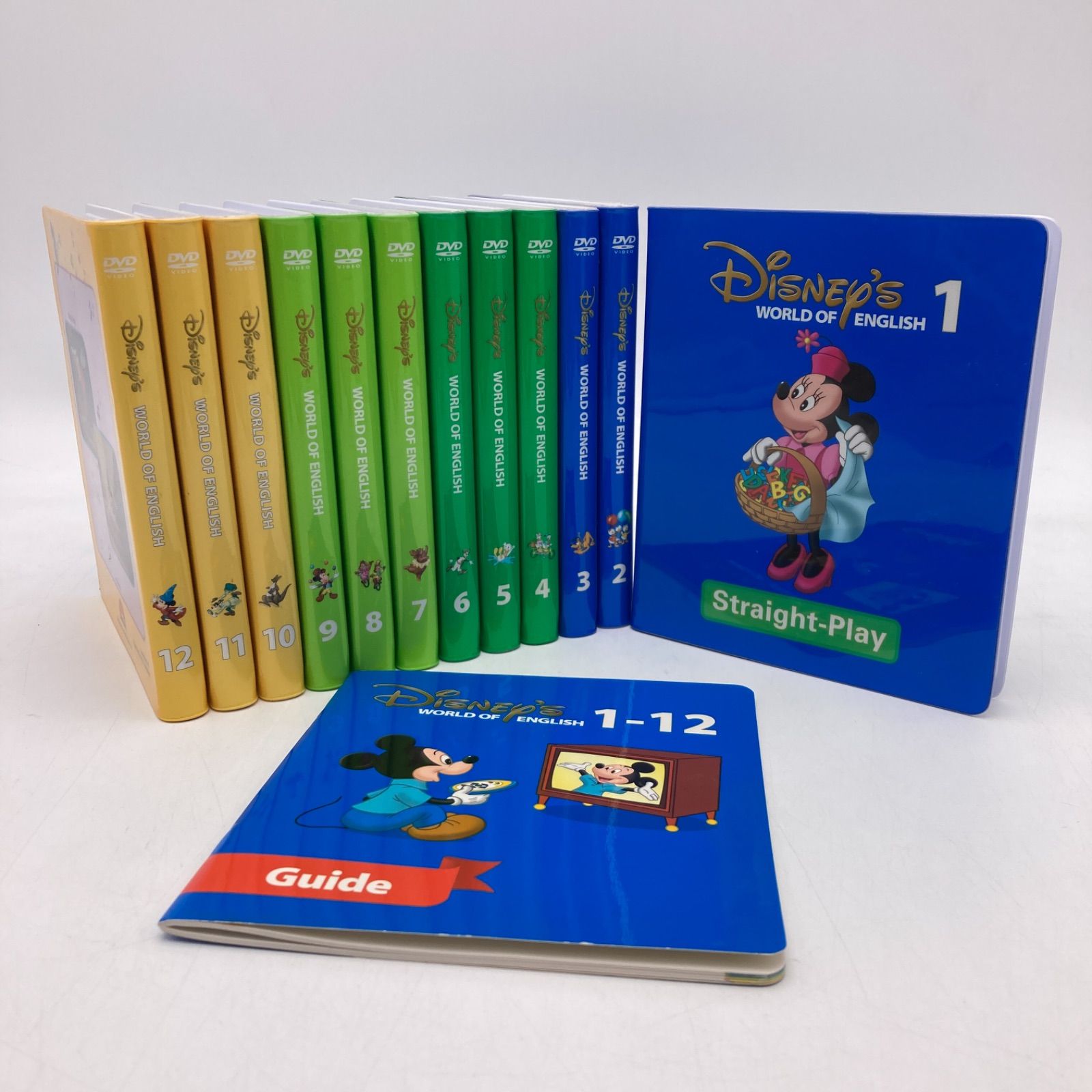 ストレートプレイDVD　新子役　字幕あり　ディズニー英語システム　 500705 ストレートプレイ DVD 新子役 字幕付 ディズニー英語システム