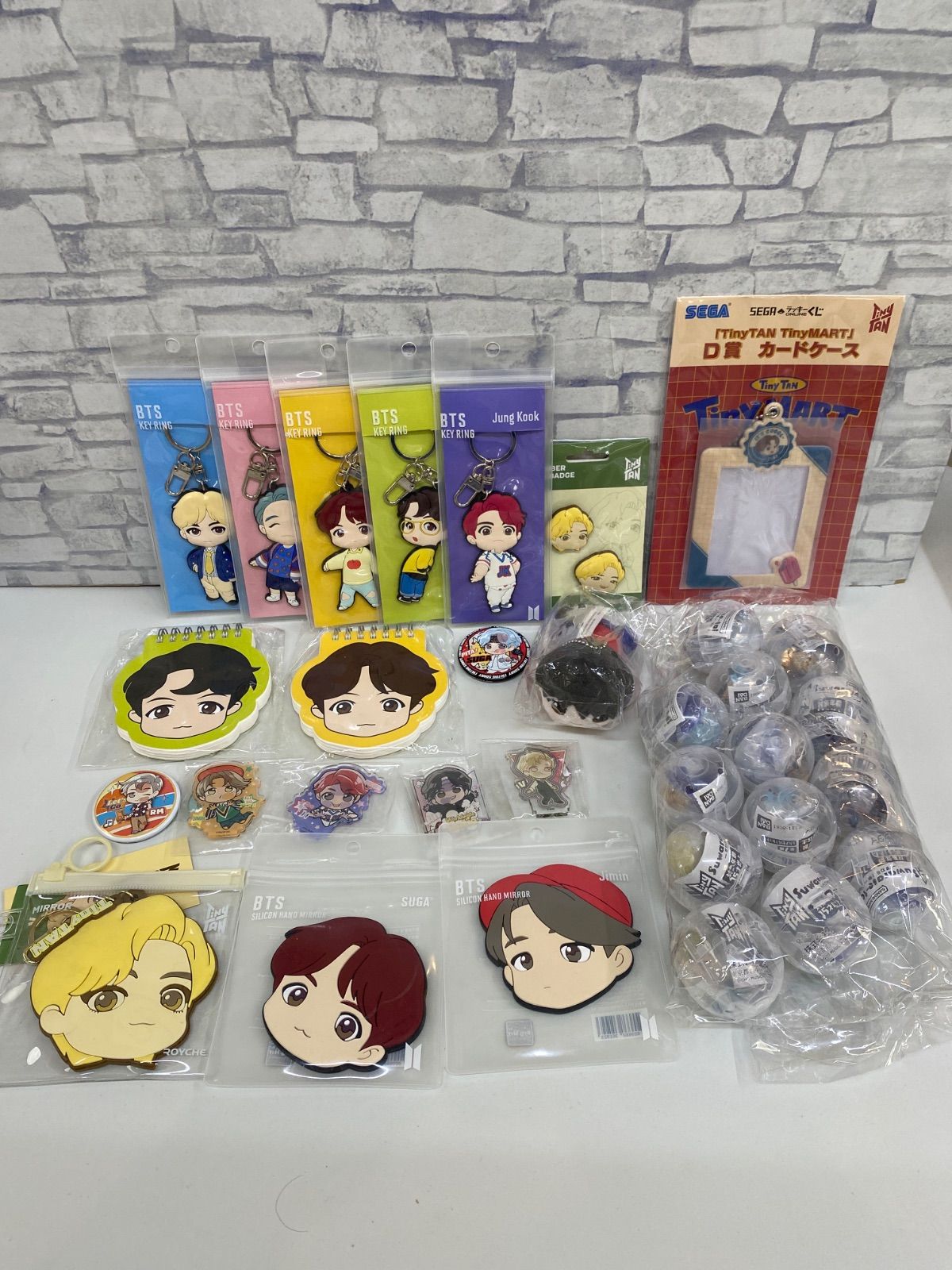 BTS アクリルバッジ　5個セット　未開封 Yostar OFFICIAL SHOP ONLINE / オペレーターIDパス風アクリル