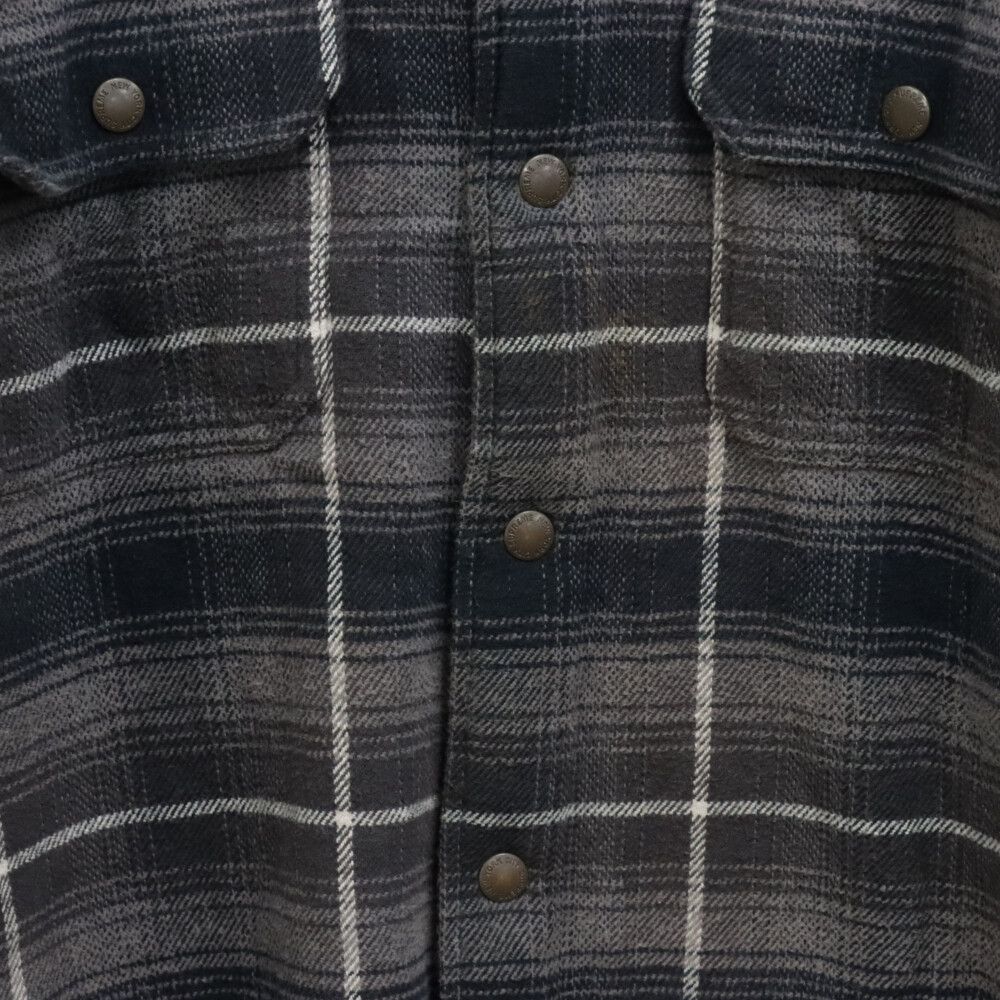 SUPREME (シュプリーム) バックロゴ 内ボア チェック柄 ブルゾン