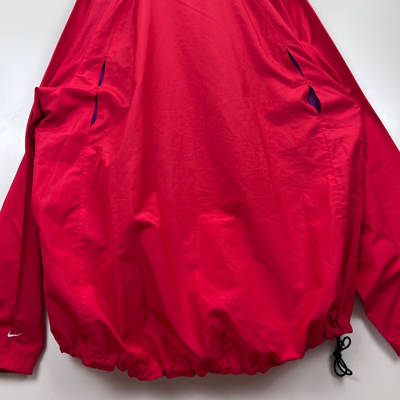 NIKE 00s 2002 ventilation nylon jacket mini solo logo XXL ナイキ 