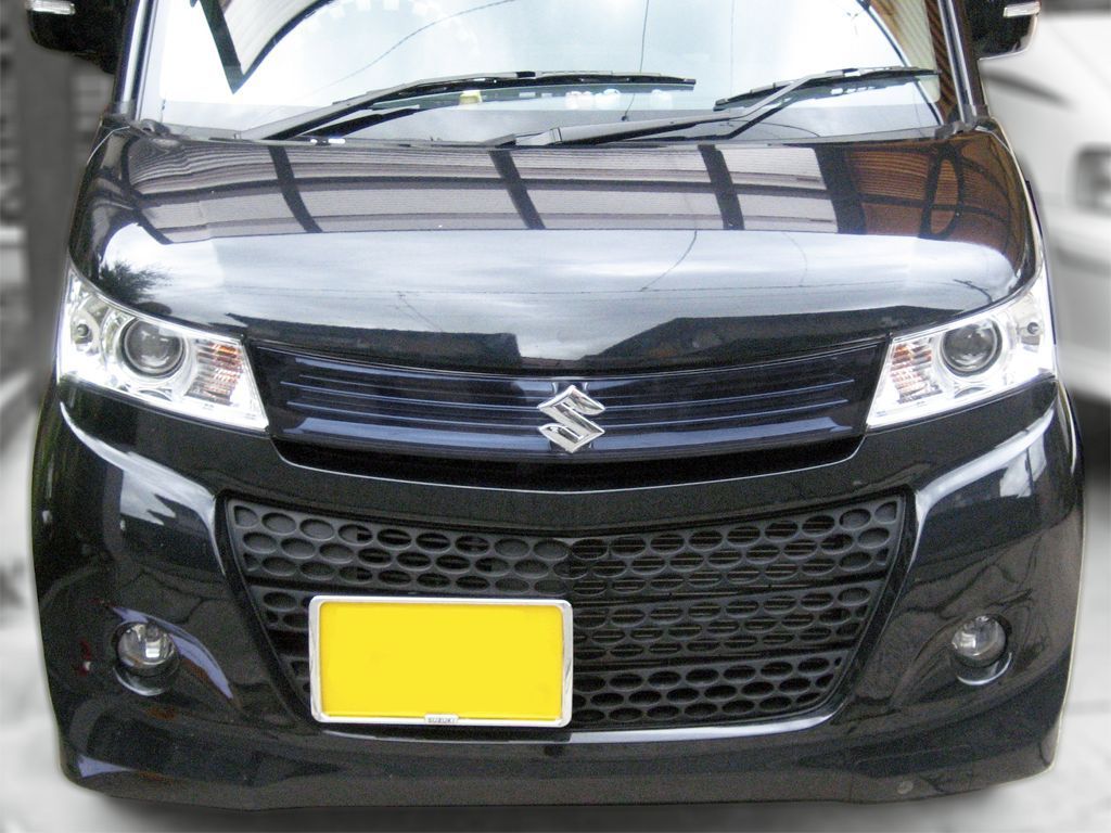 Tint+カット済み パレットSW MK21S フロントグリル スモークフィルム(スモーク 20％)