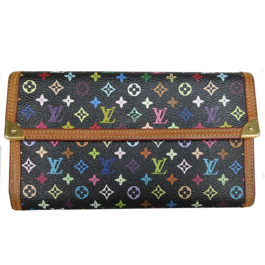 ルイヴィトン モノグラム モノグラムマルチ 三つ折り財布 長財布 VUITTON LOUIS ヴィトン ルイ 長財布 三つ折り インターナショナル 小物