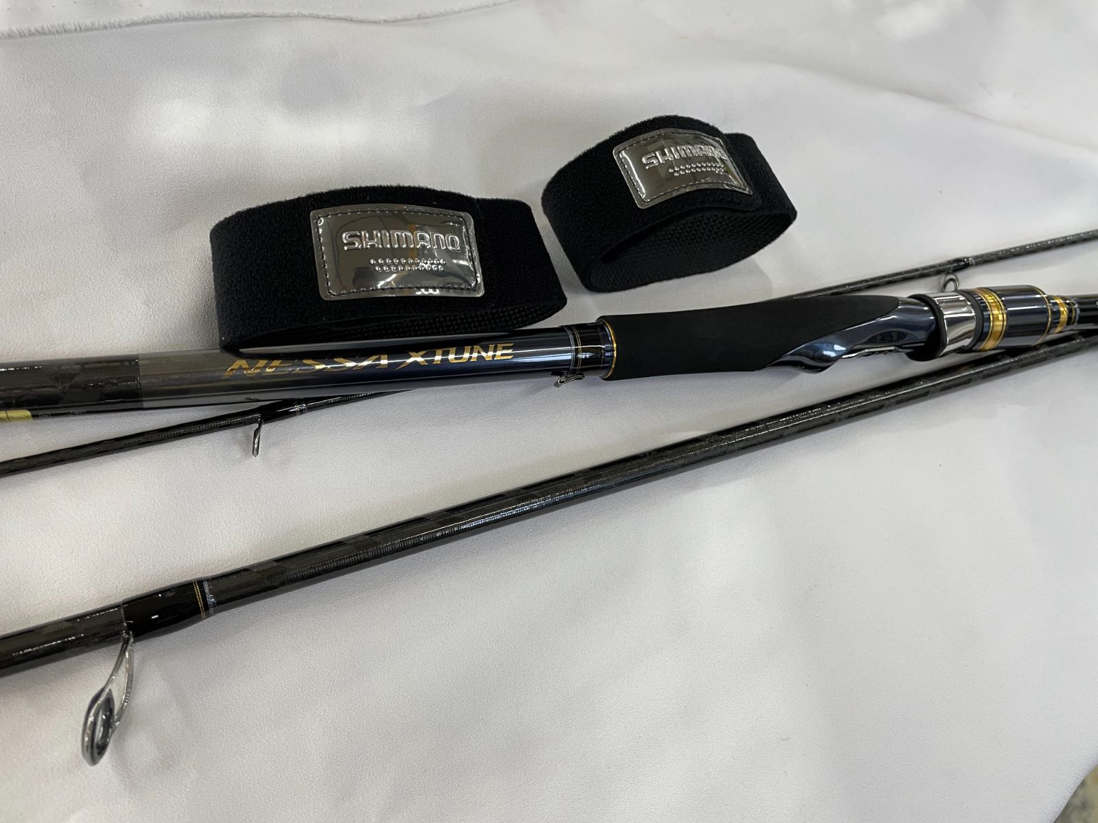 美品 シマノ ネッサエクスチューン S106MH サーフロッド