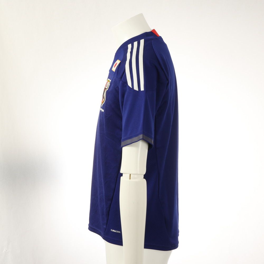 美品 アディダス サッカー 日本代表 サムライブルー ユニフォーム 半袖