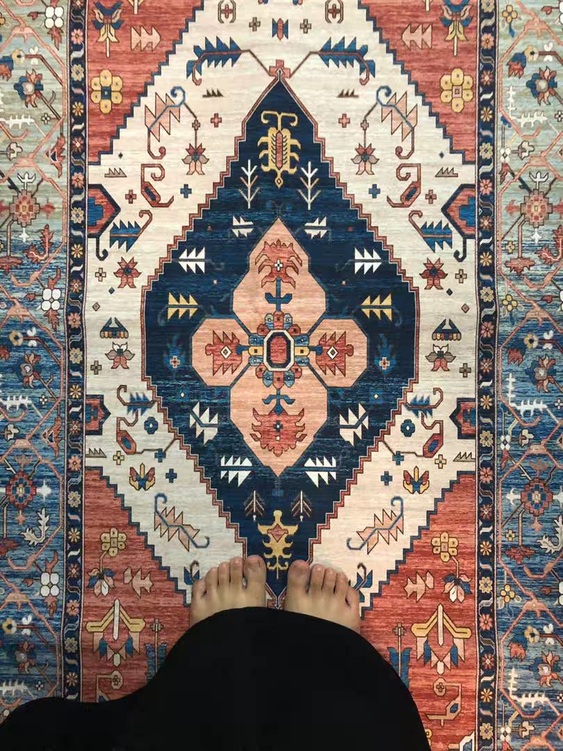 ラグ カーペット ラグマット 140*200cm ベッドルーム用絨毯 玄関マット