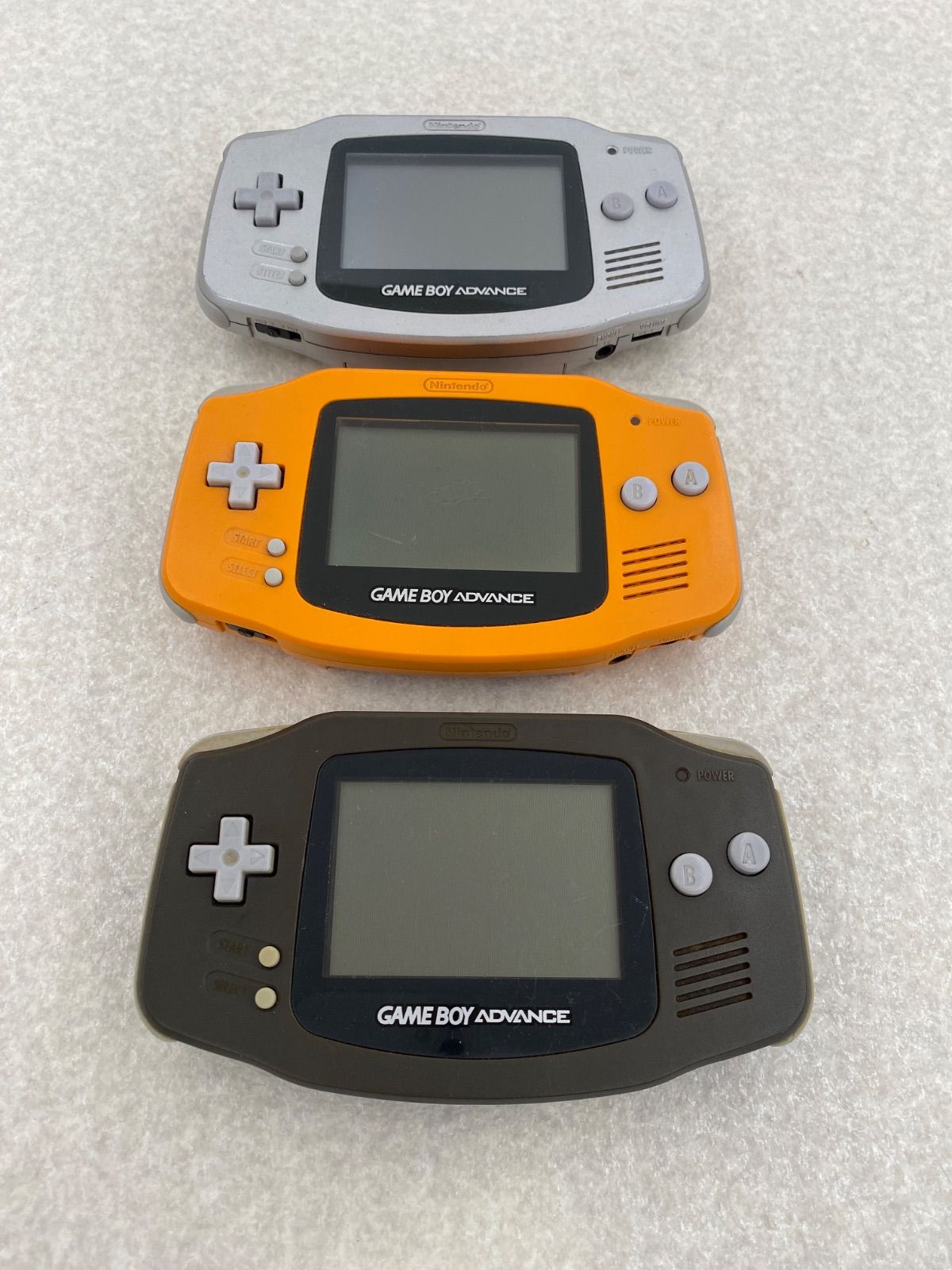 ゲームボーイアドバンス 本体 ジャンク品 3点