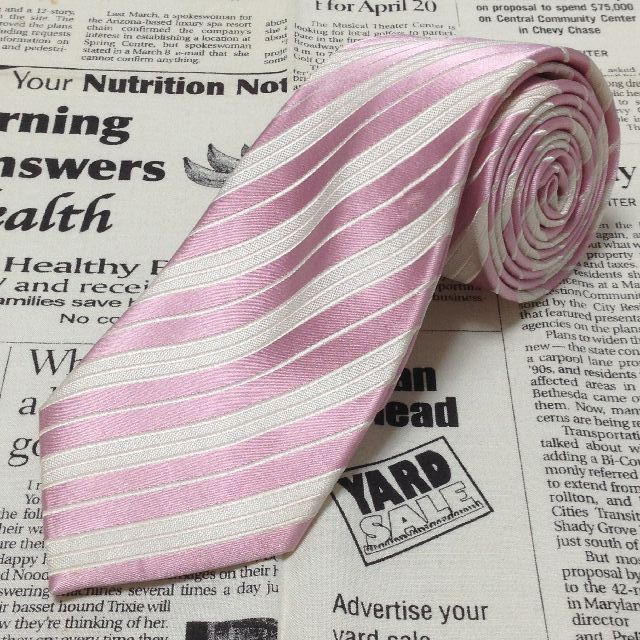 五大陸 gotairiku 微光沢 ネクタイ シルク 斜めストライプ レジメンタル ミックス H-006845 ゆうパケット