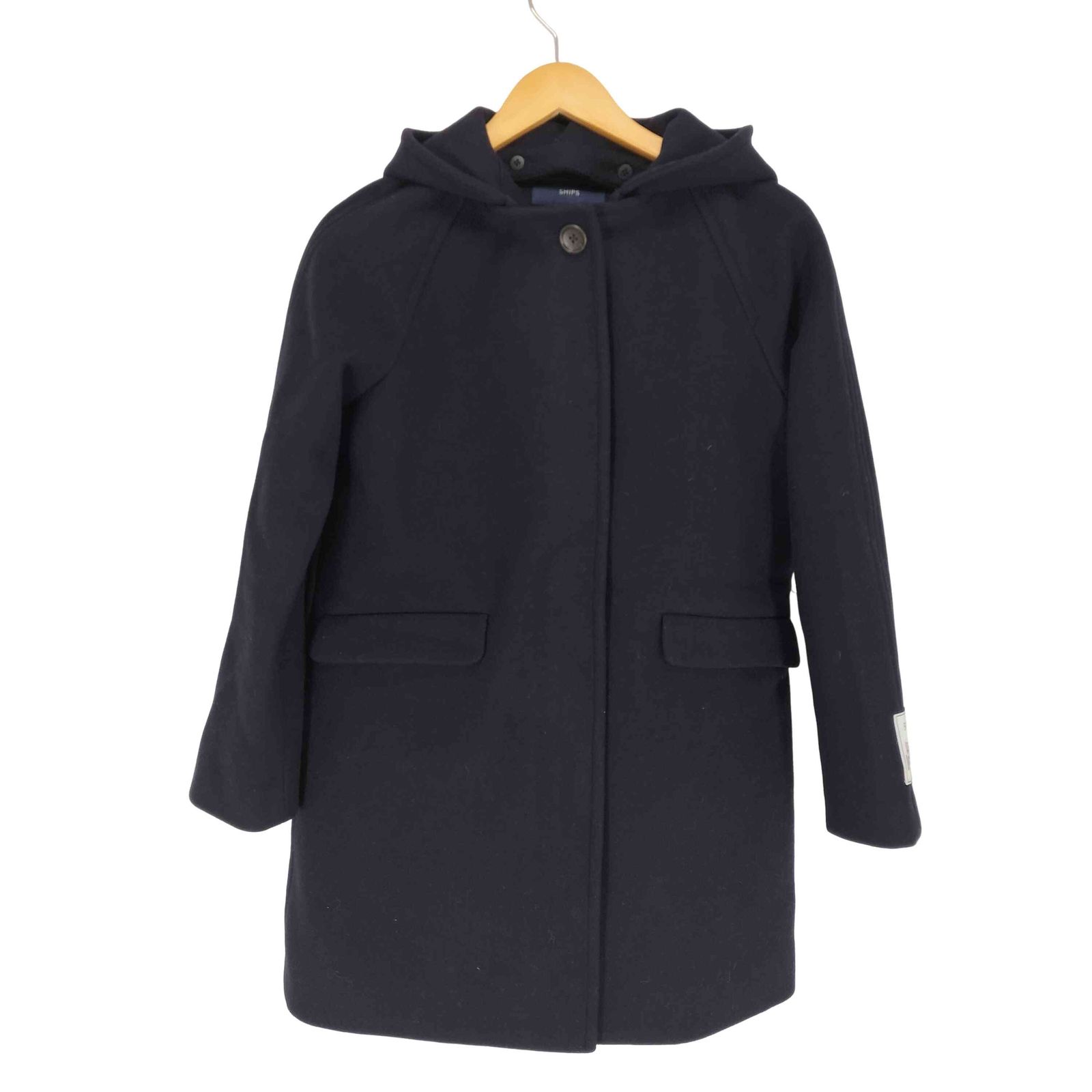 【美品】SHIPS HAMILTON LAMBS WOOL コート SHIPS HAMILTON LAMBSWOOL ウールコート フード - メルカリ