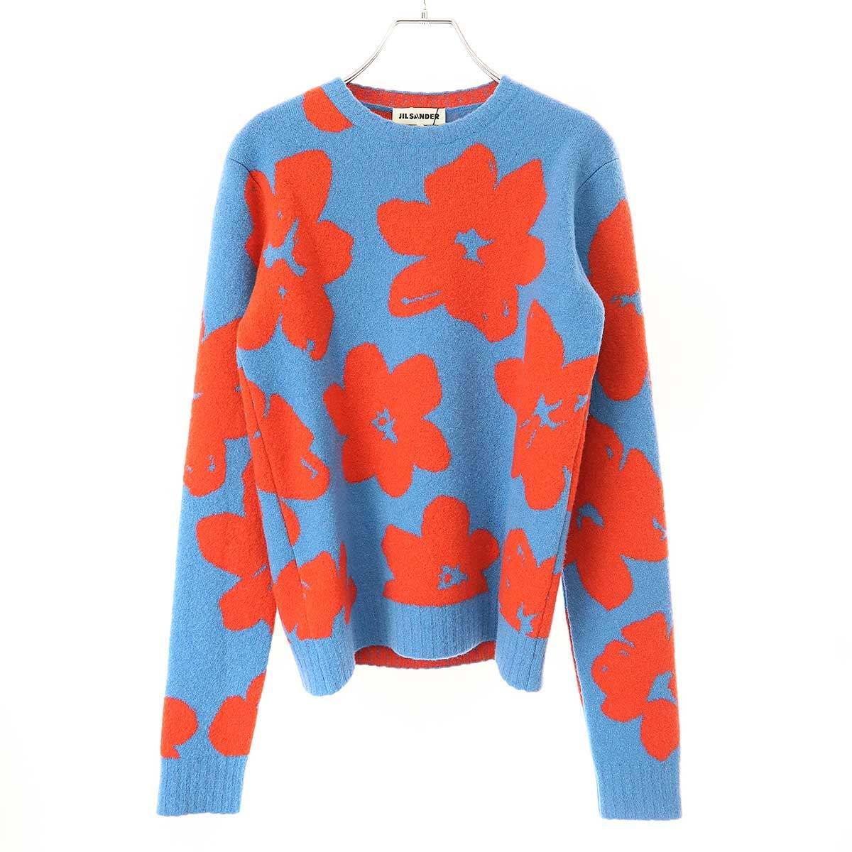 JIL SANDER ジルサンダー 24SS ウールブレンドフラワージャガード