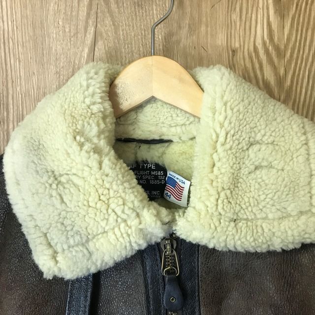 希少絶版！レア アメリカ製 SCHOTT 「R.A.F TYPE MS85」 羊革 リアル  