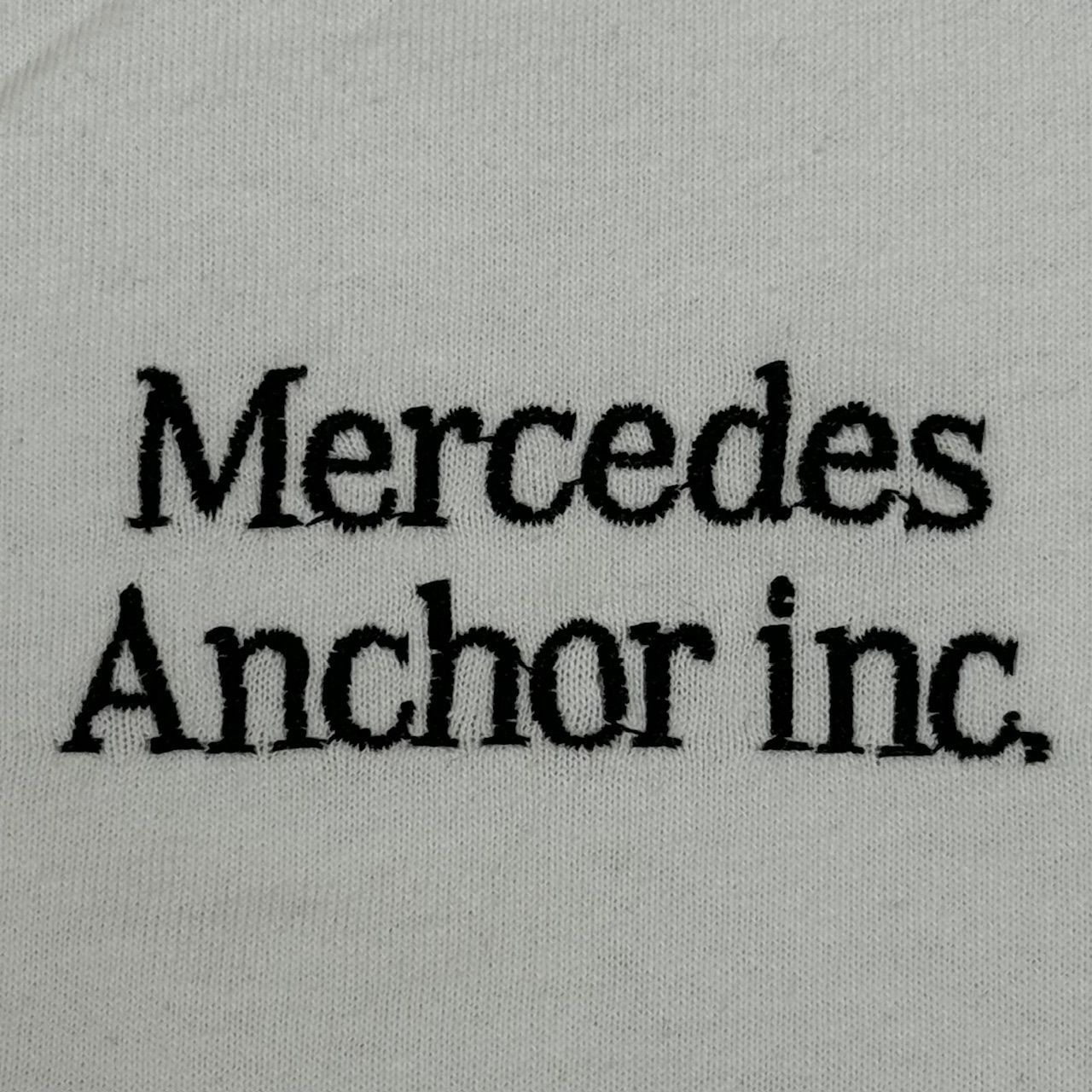 Mercedes Anchor Inc. 刺繍ロゴTシャツ BlackEyePatch 新品 メルセデス アンカーインク MERCEDES ANCHOR