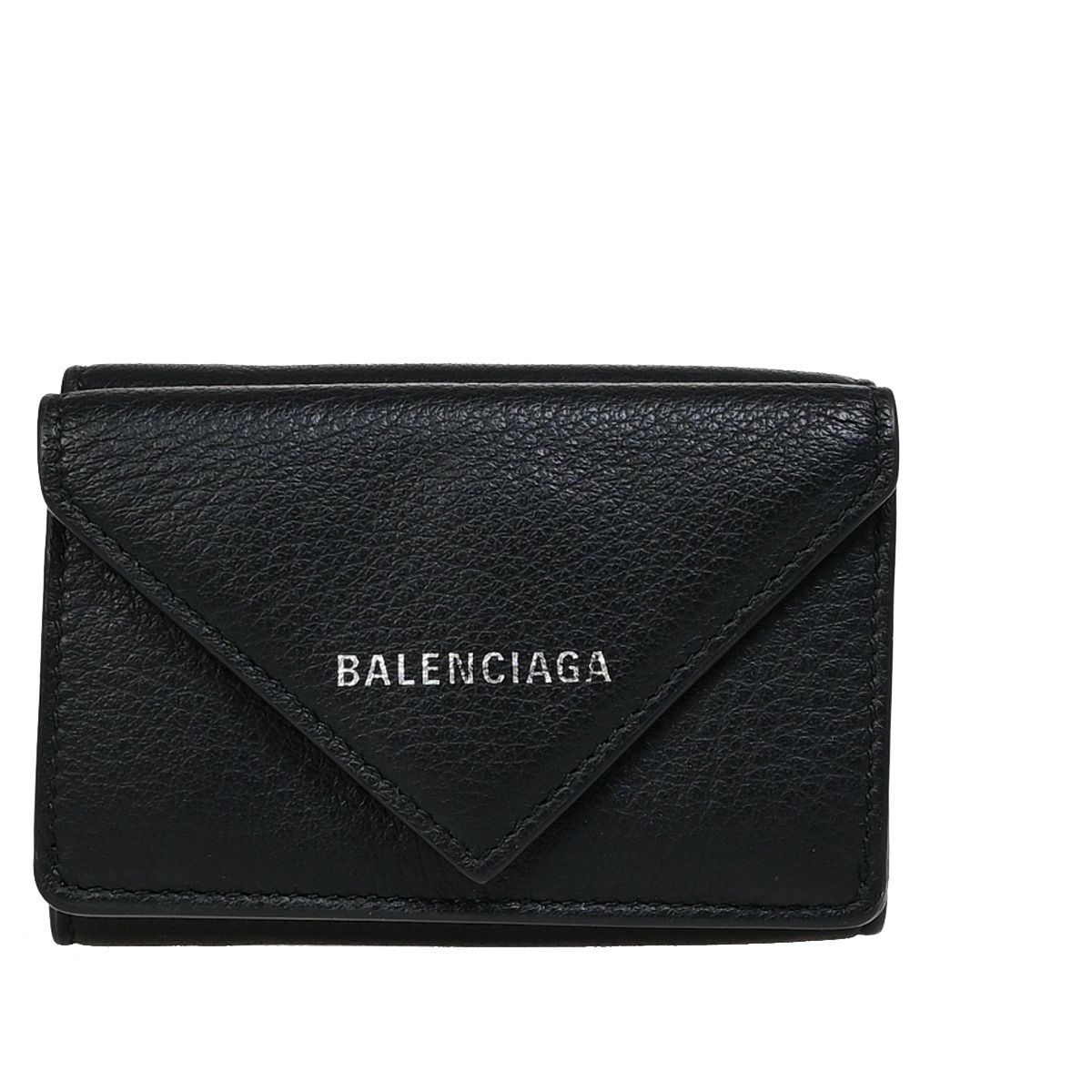 BALENCIAGA バレンシアガ 三つ折り 財布 ミニ 財布 レザー
