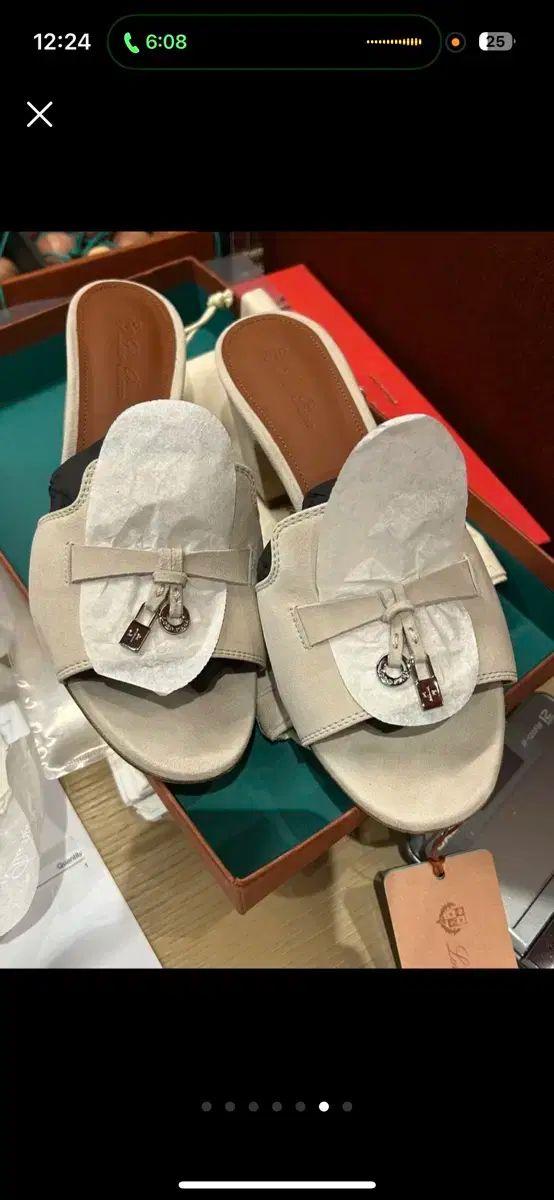 Loro Piana ロロ ピアーナ Charm ミュール サンダル ベージュ 37