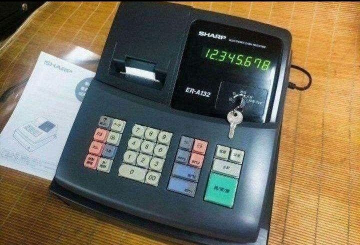 カシオレジスター TE-M80 中古品 人気機種感熱紙 送料無料 706806