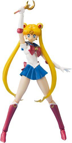 S.H.フィギュアーツ 美少女戦士セーラームーン セーラームーン 約140mm ABSu0026PVC製 塗装済み可動フィギュア(中古品)