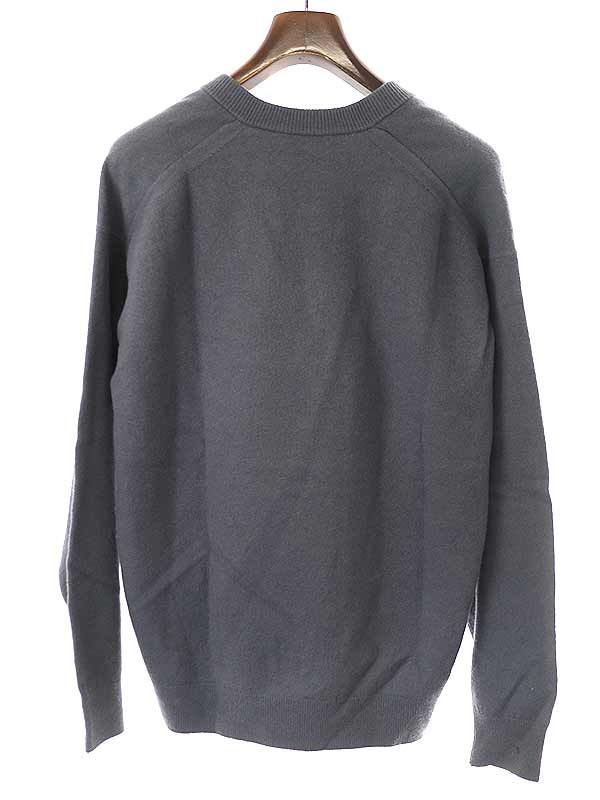 AURALEE オーラリー 21AW FELTED WOOL V NECK KNIT フェルト