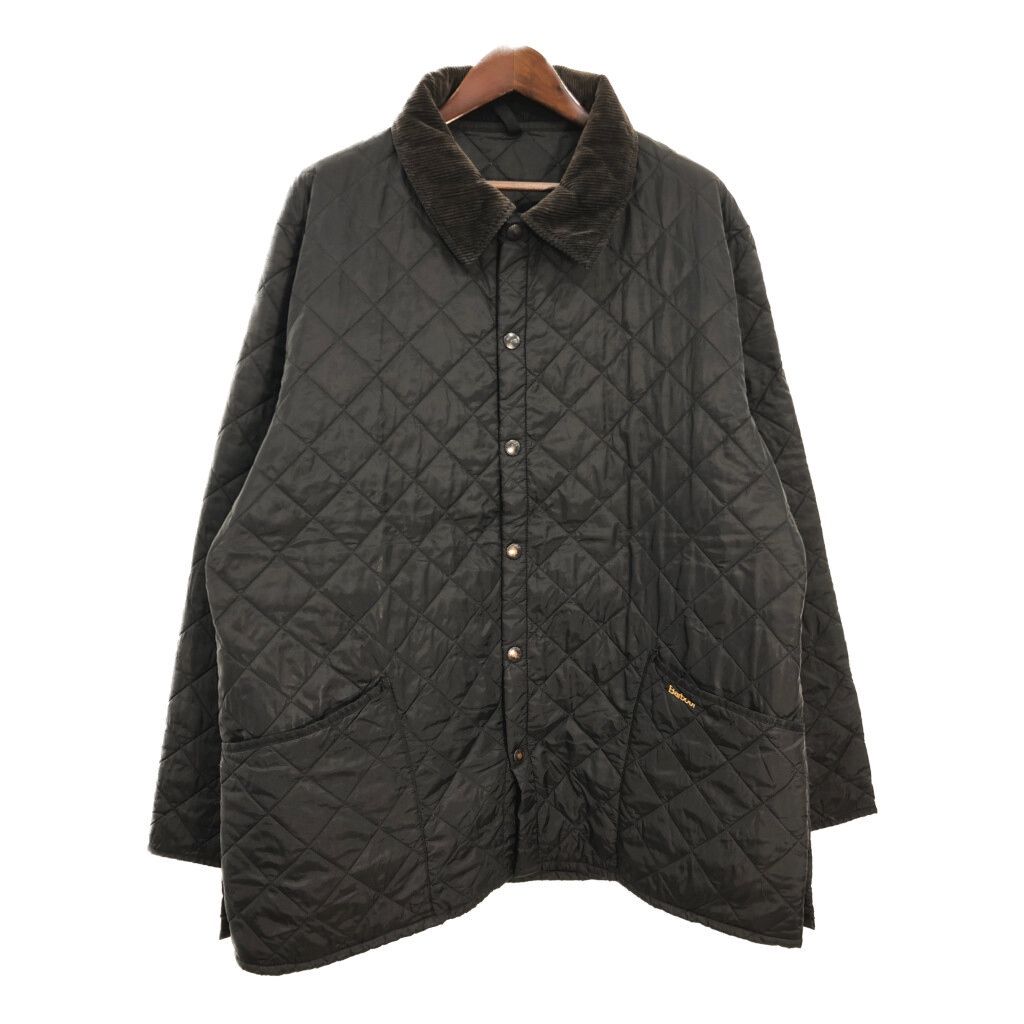 Barbour バブアー LIDDESDALE リッズデイル キルティングジャケット ブラック メンズ XL相当 古着 U3141