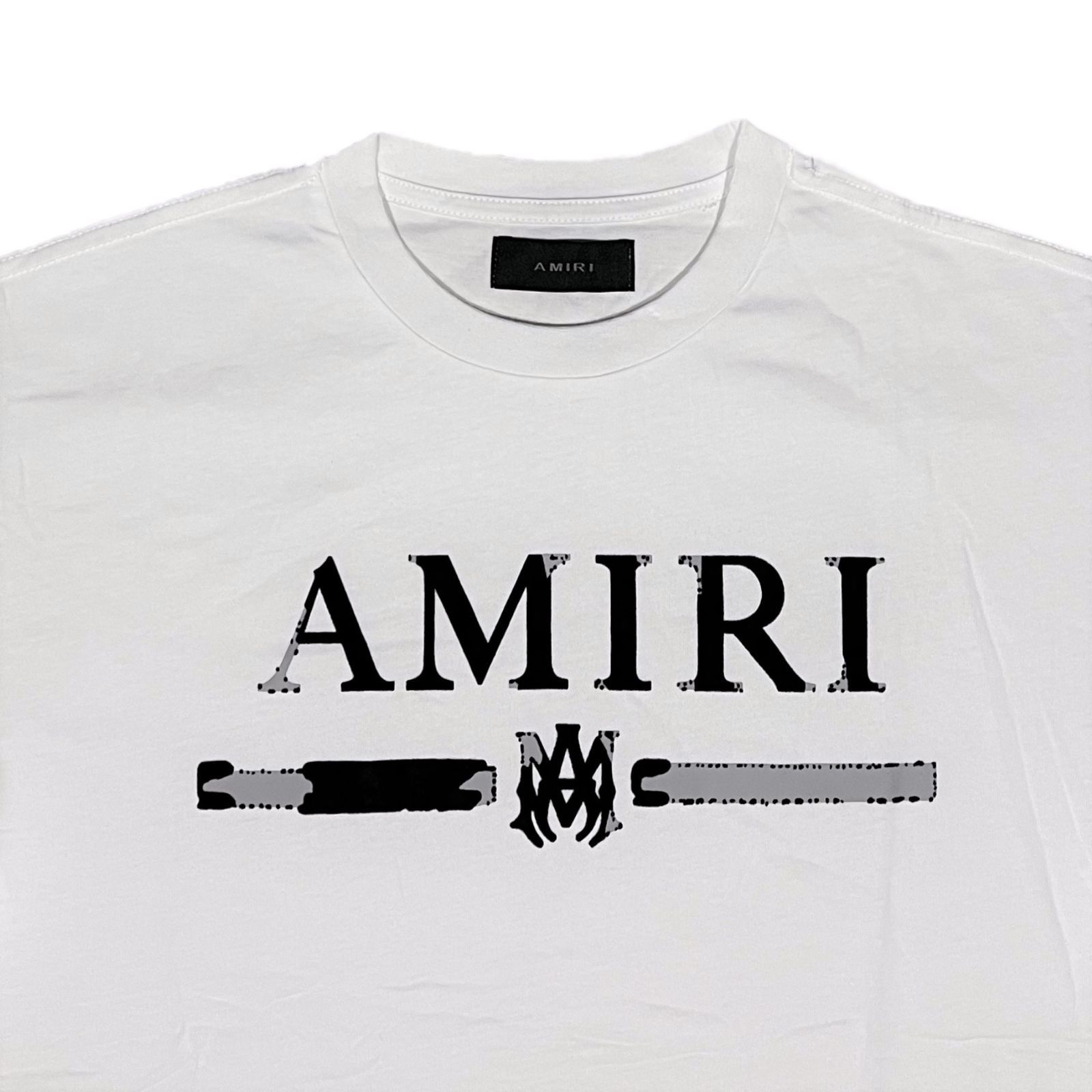 アミリ M.A. Bar Appliqu 半袖 Tシャツ ホワイト - メルカリ