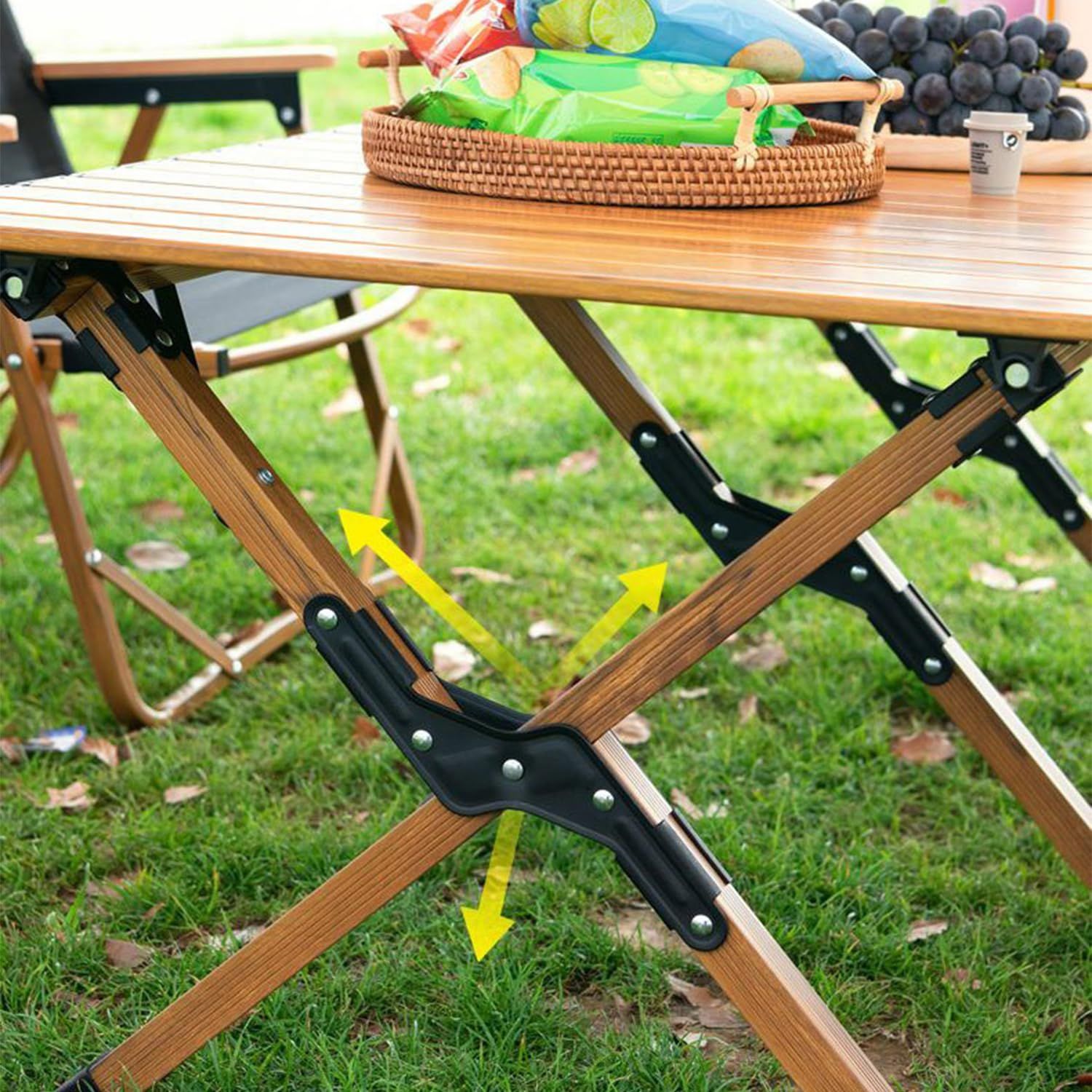 迅速発送】VicBre ピクニック 折りたたみ テーブル ロールテーブル