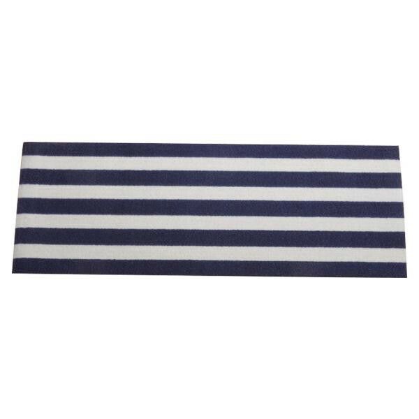 イケヒコ フロアマット カーマット 『ロカ フリーカット』 ネイビー 約45×125cm 9410499