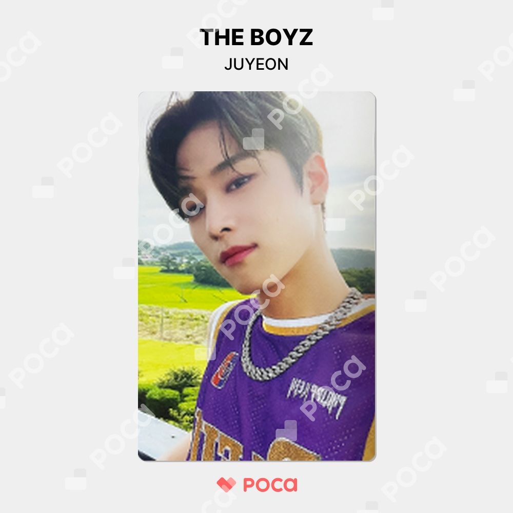 THE BOYZ ジュヨン トレカ THRILL-ING PVC ミニ ポケット トレカ