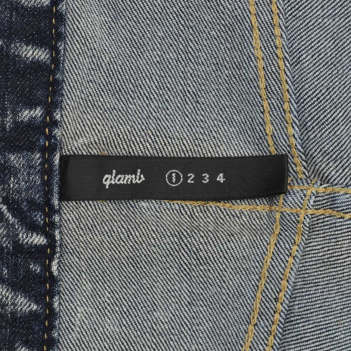 glamb（グラム）GB16SP/P15-Rusty denim-ラスティデニム glamb（グラム）GB16SP/P15-Rusty denim-ラスティデニム - メルカリ