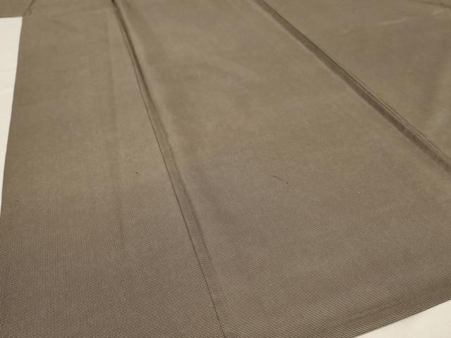 平和屋着物▽上質な紬 単衣 作家物 カタス 正絹 逸品 AAAS0538iu