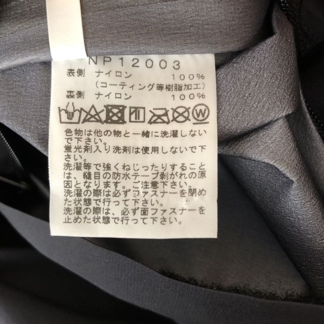 【中古】 THE NORTH FACE ノースフェイス クライムライトジャケット NP12003 ブラック M 111406661