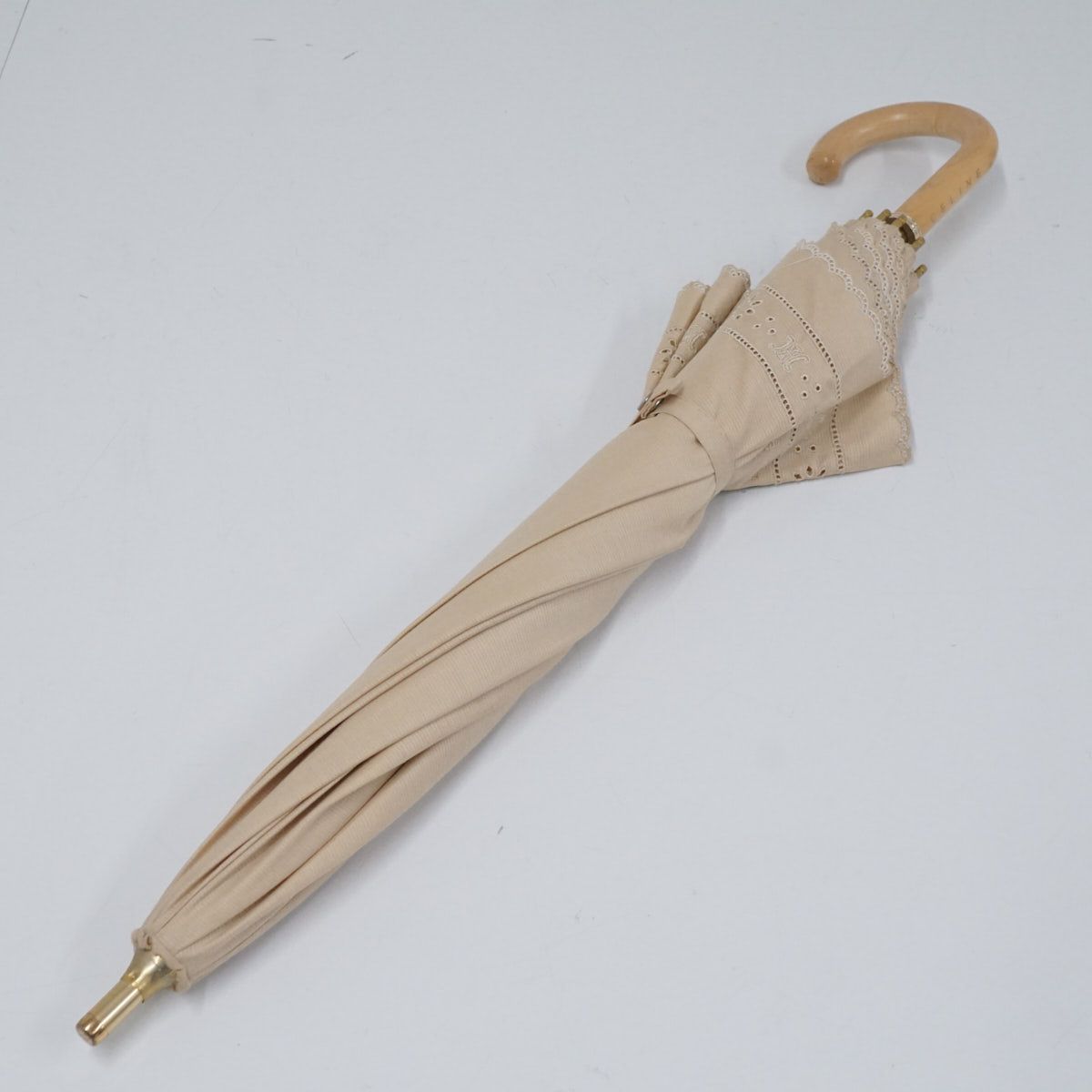 【未使用タグ付き】 CELINE セリーヌ 長傘 マカダム ロゴ 日傘 CELINE セリーヌ USED美品 レディース 長傘 マカダム 刺繍