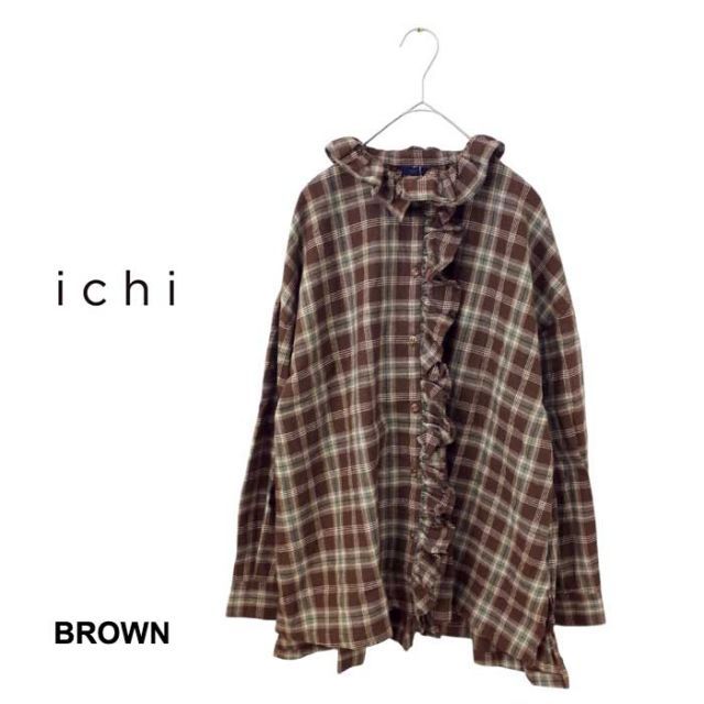 コットンビエラチェックブラウス BLOUSE