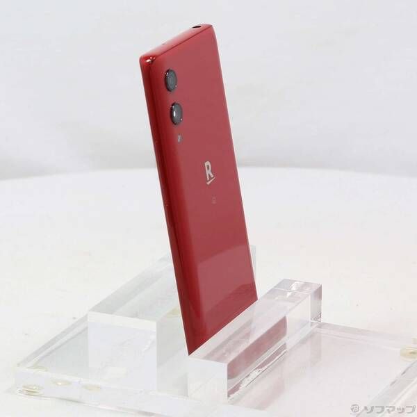 中古品〕 Rakuten Hand 64GB クリムゾンレッド P710 楽天 SIM