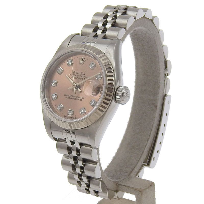 ロレックス ROLEX デイトジャスト レディース 自動巻き 腕時計 SS  