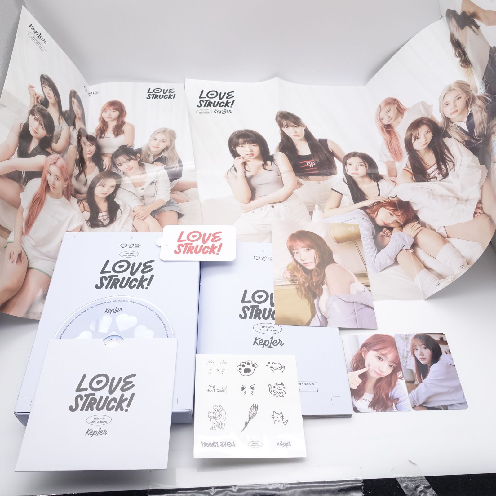 Kep1er lovestruck ヨンウン 特典トレカ