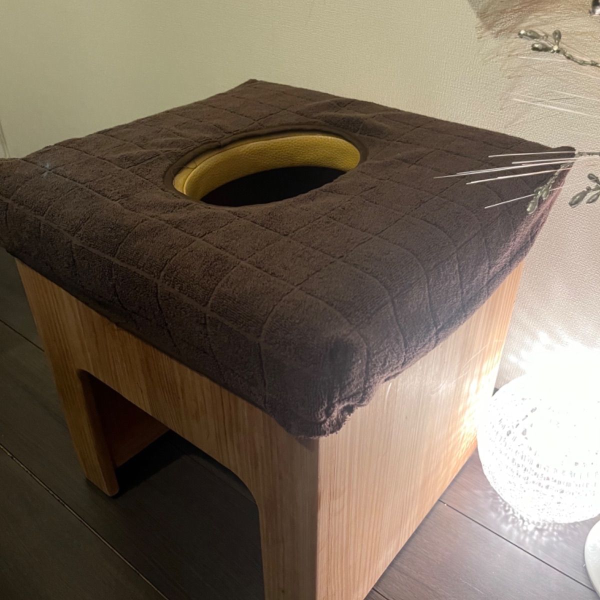 🟫高級タオル生地/よもぎ蒸し座椅子カバー - メルカリ