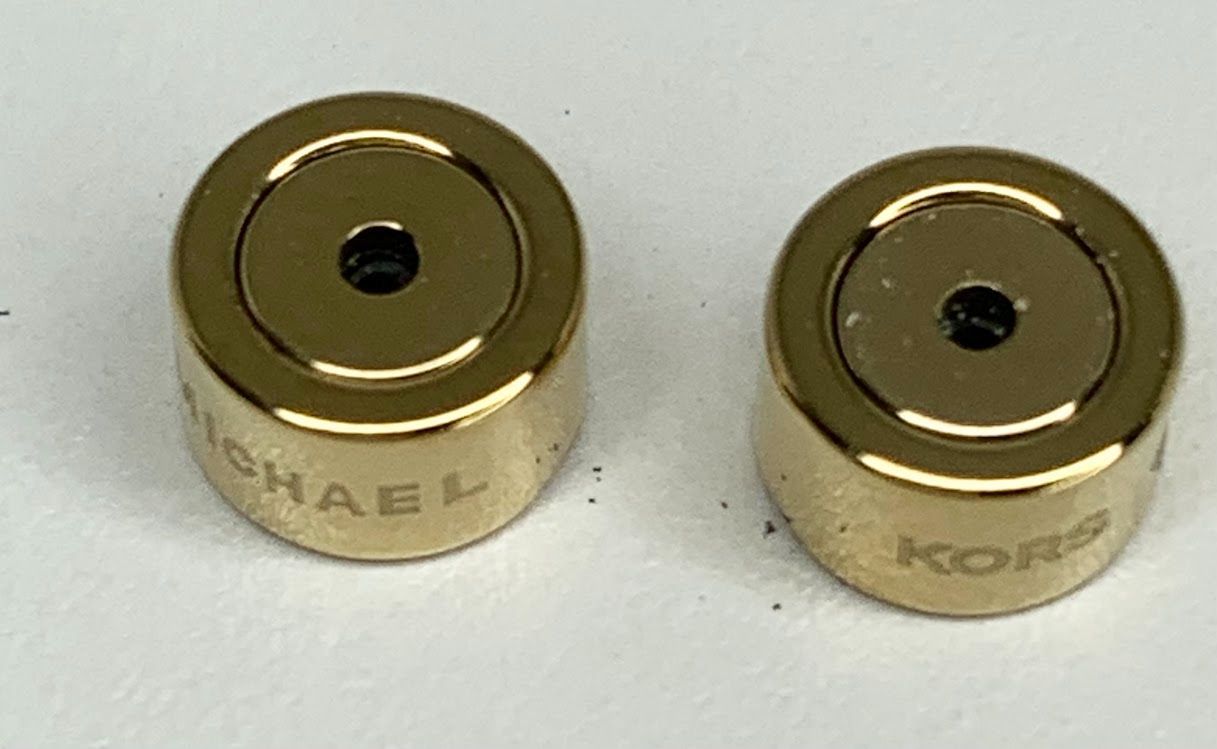 Michael Kors マイケルコース ピアス ゴールドカラー ラインストーン 