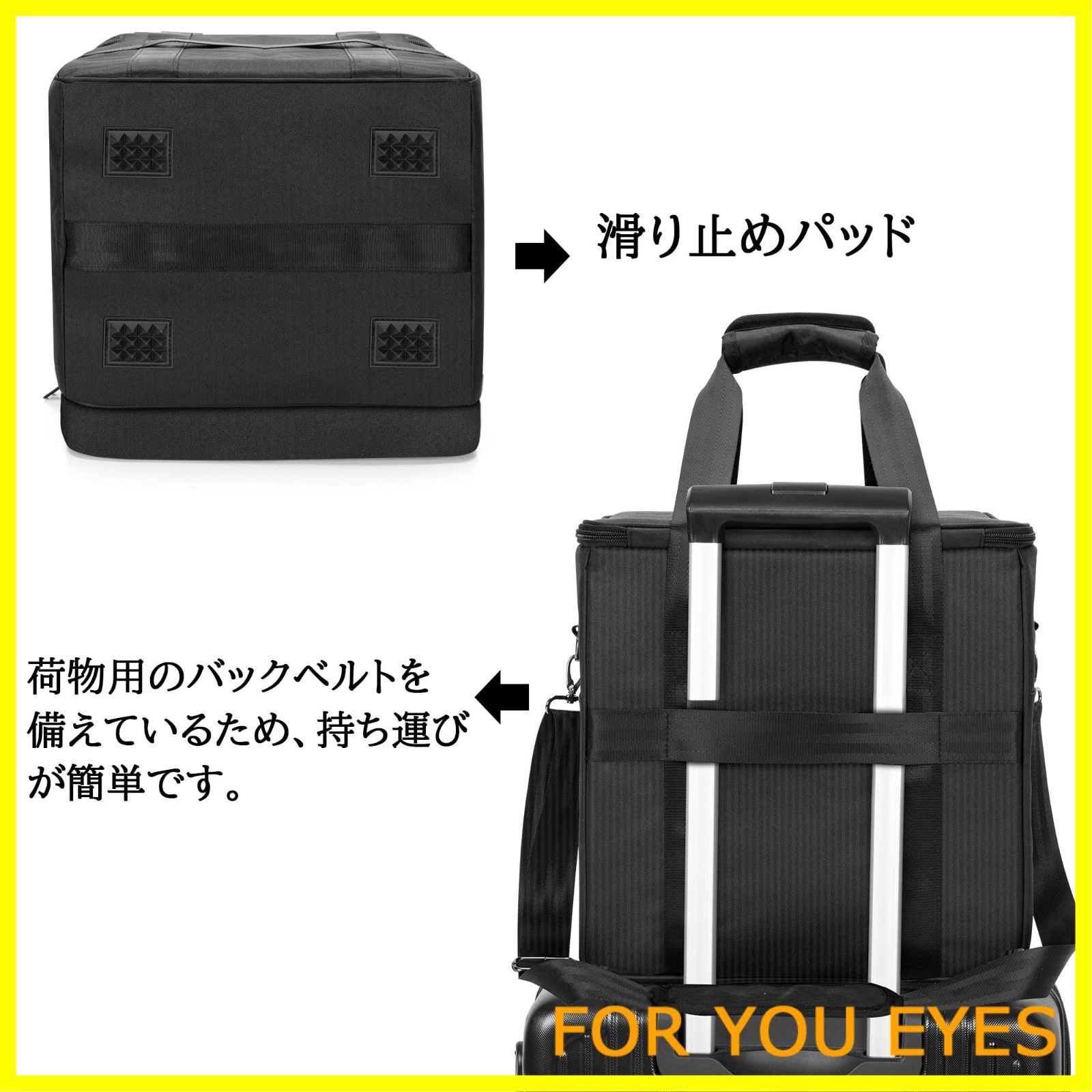 Trunab レコードケース lp用 レコードバッグ 収納 最大60枚 仕切り板