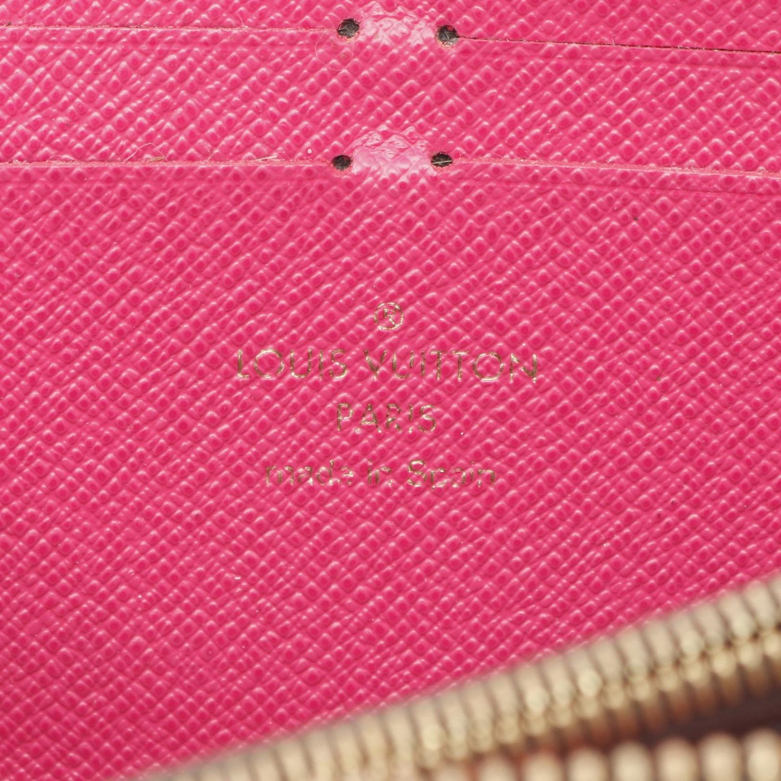 VUITTON ラウンド長財布