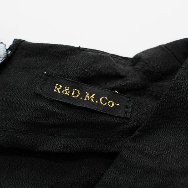R&D.M.Co】完売品 ワンピース ブラック シルク-