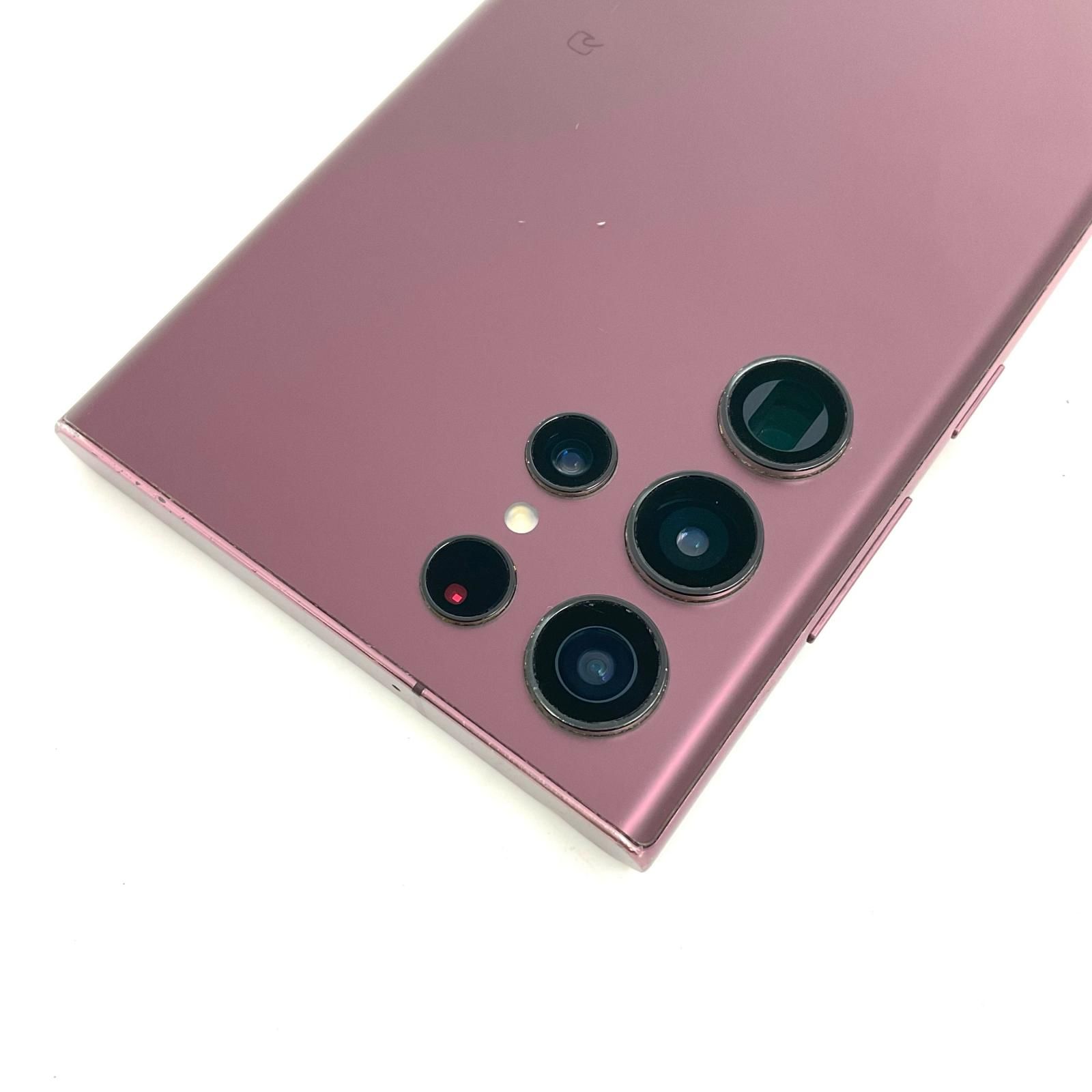 SAMSUNG Galaxy S22 Ultra 256GB バーガンディ au SCG14 動作