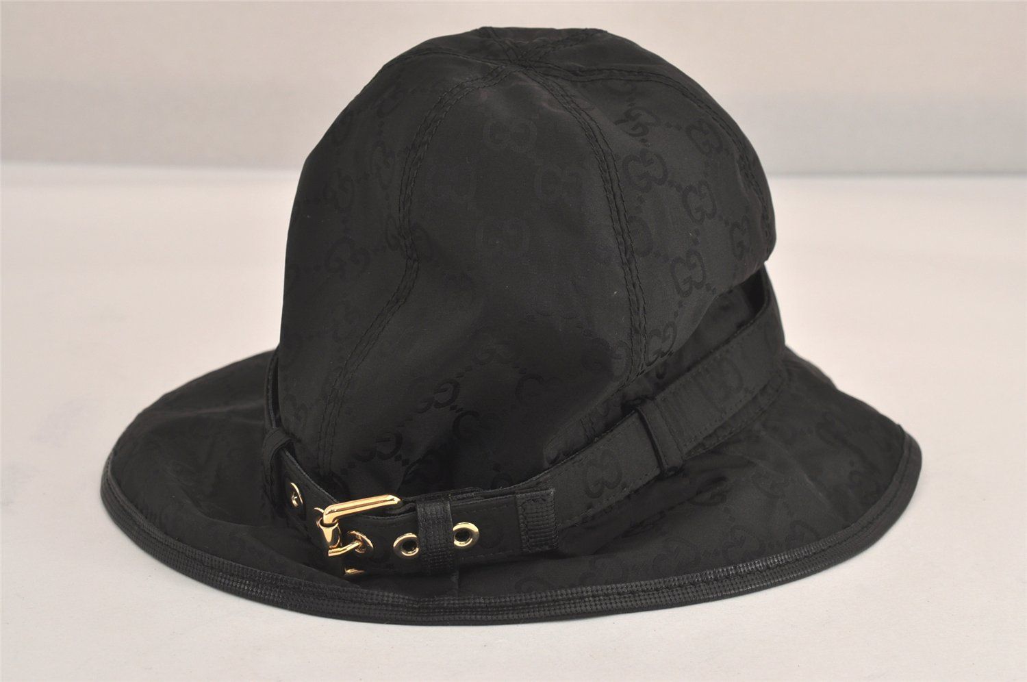 【美品】GUCCI ヴィンテージ　バケットハット Yahoo!オークション - 23-H-9 GUCCI グッチ バケットハット 帽子