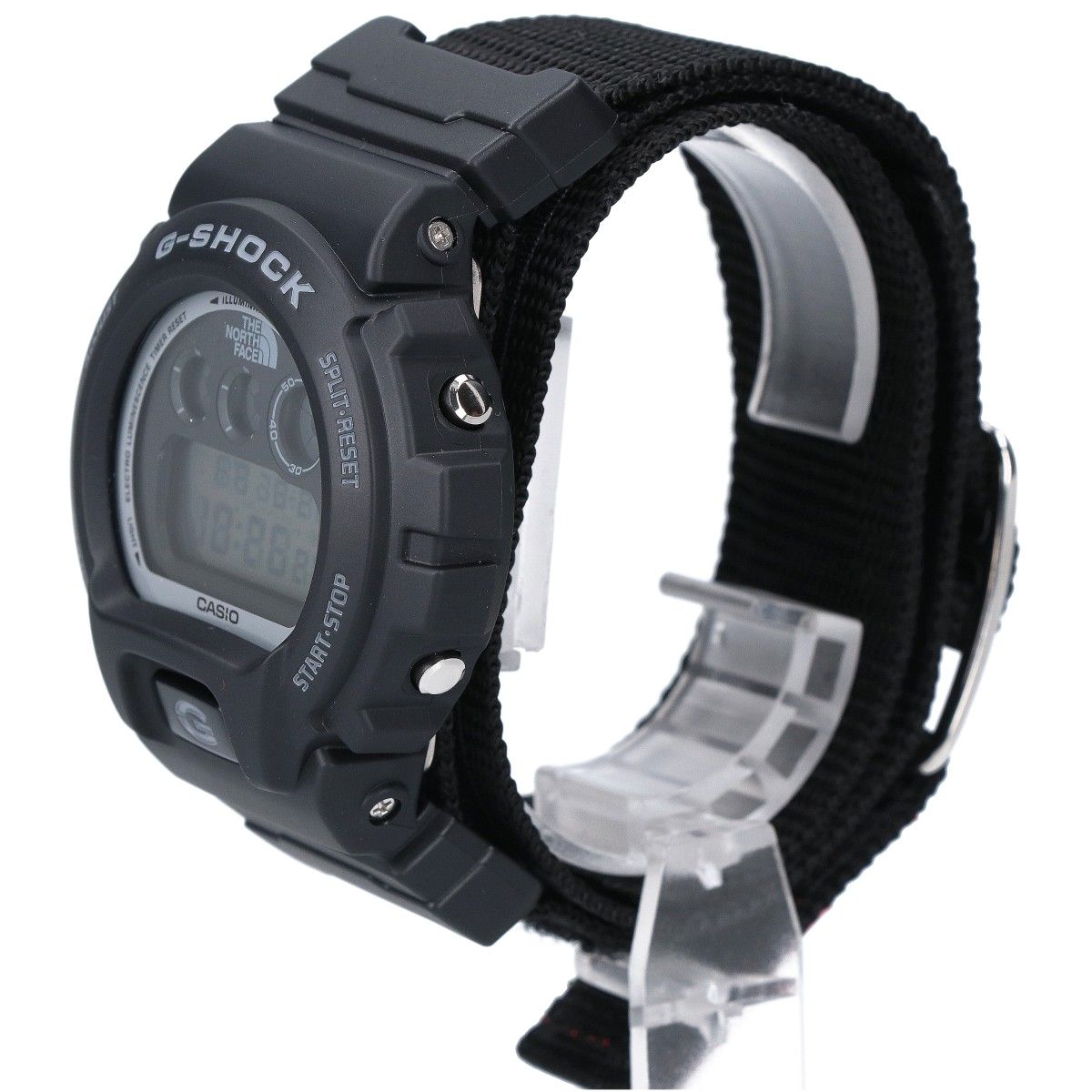 G-SHOCK ジーショック SupremeシュプリームｘTHE NORTH FACEノースフェイス【美品】DW-6900NS-1CR 限定トリプルコラボモデル デジタル