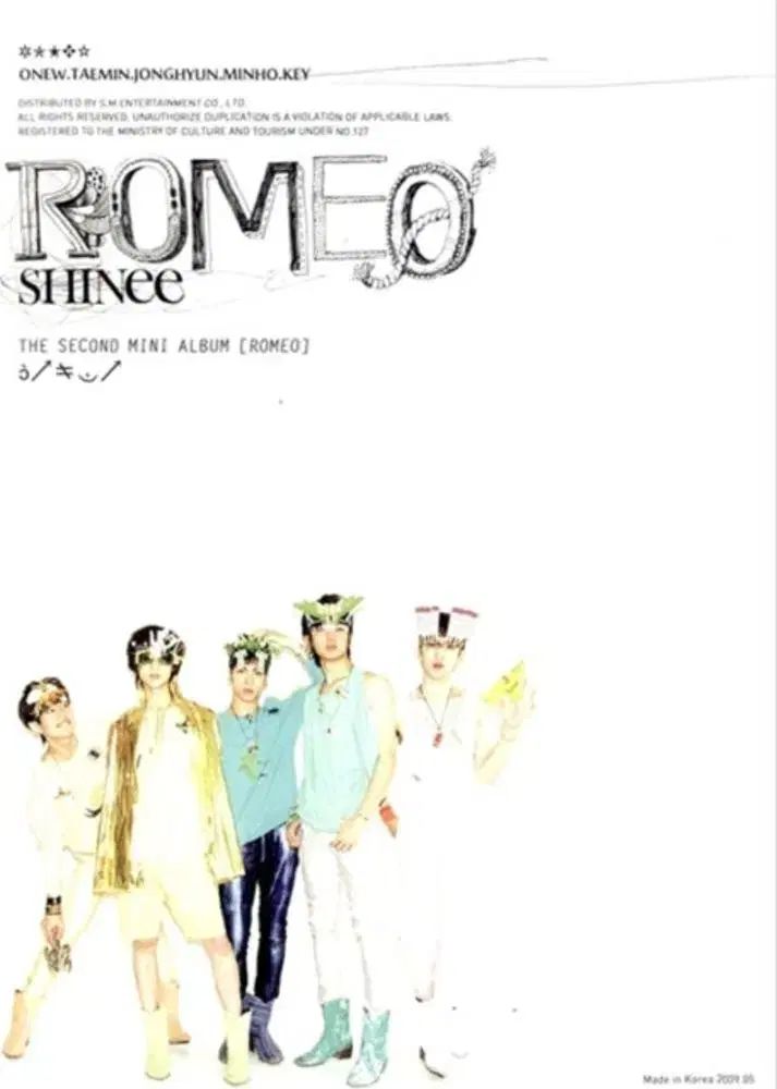 <미개봉>シャイニー ー ミニ 2 家 ROMEO ジュリエットアルバム キー KEY キボム カバーは販売中です