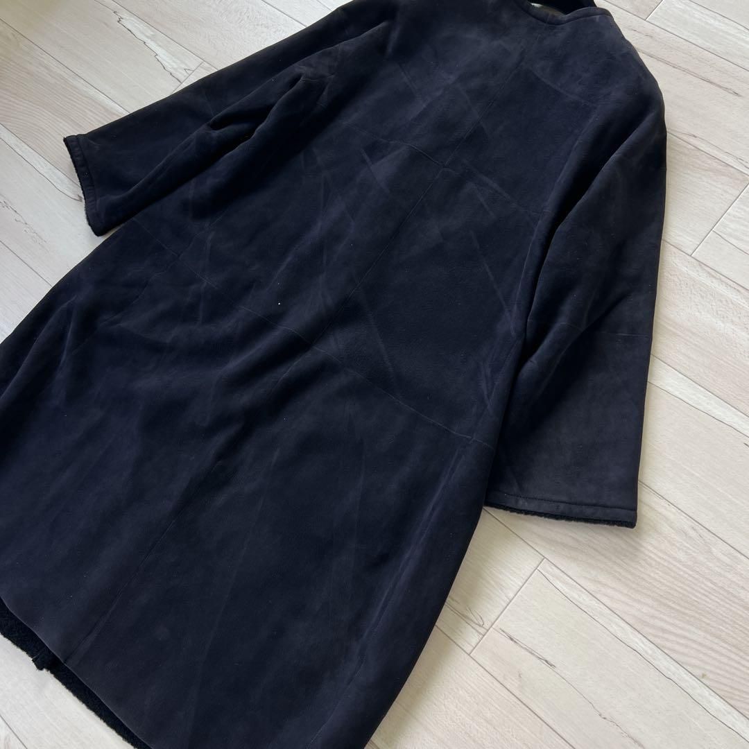 ロングムートンコート 裏ボア