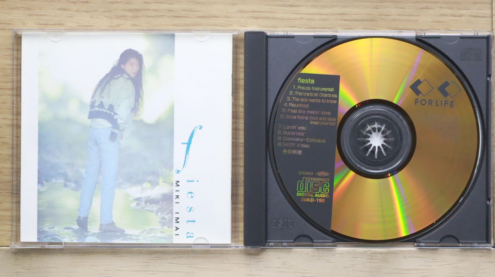 国内盤CD☆今井美樹/Miki Imai□ 初限）fiesta 【39KD158