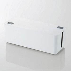 5個セット エレコム ケーブルボックス（6個口） ホワイト EKC-BOX001