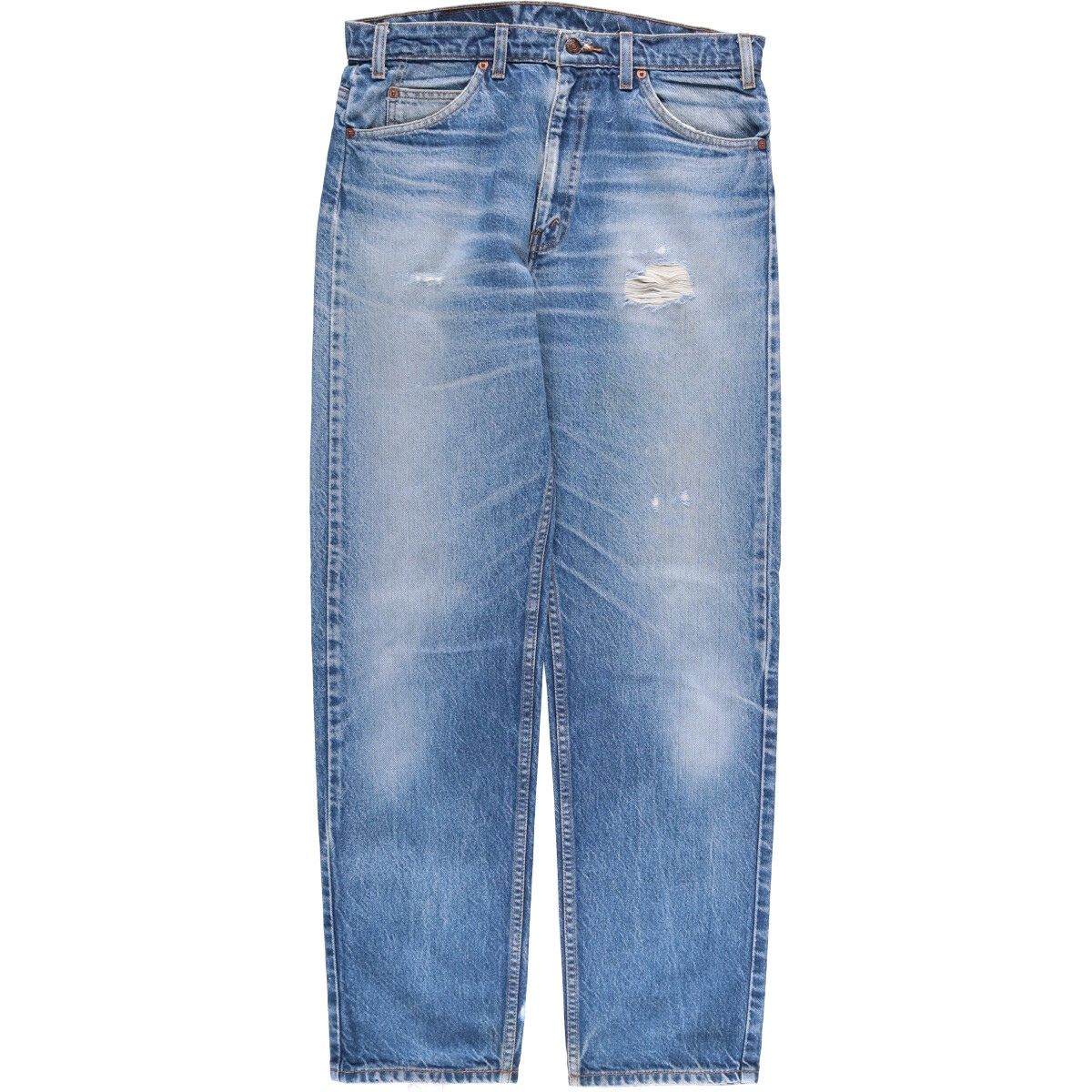 古着 90年代 リーバイス Levi s 505 REGULAR FIT STRAIGHT LEG テーパードデニムパンツ メンズw34相当 ヴィンテージ|eaa583618