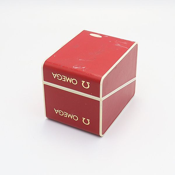 希少　OMEGA オメガ　腕時計　空箱　赤 良品 オメガ 空箱 レッド/赤 腕時計用 メンズ/レディース腕時計