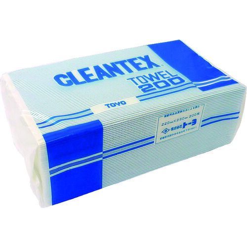 トーヨ ペーパータオル クリンテックス２００ ３０Ｒ ２００枚×３０Ｐ １Ｃｓ 箱 ＝６０００枚