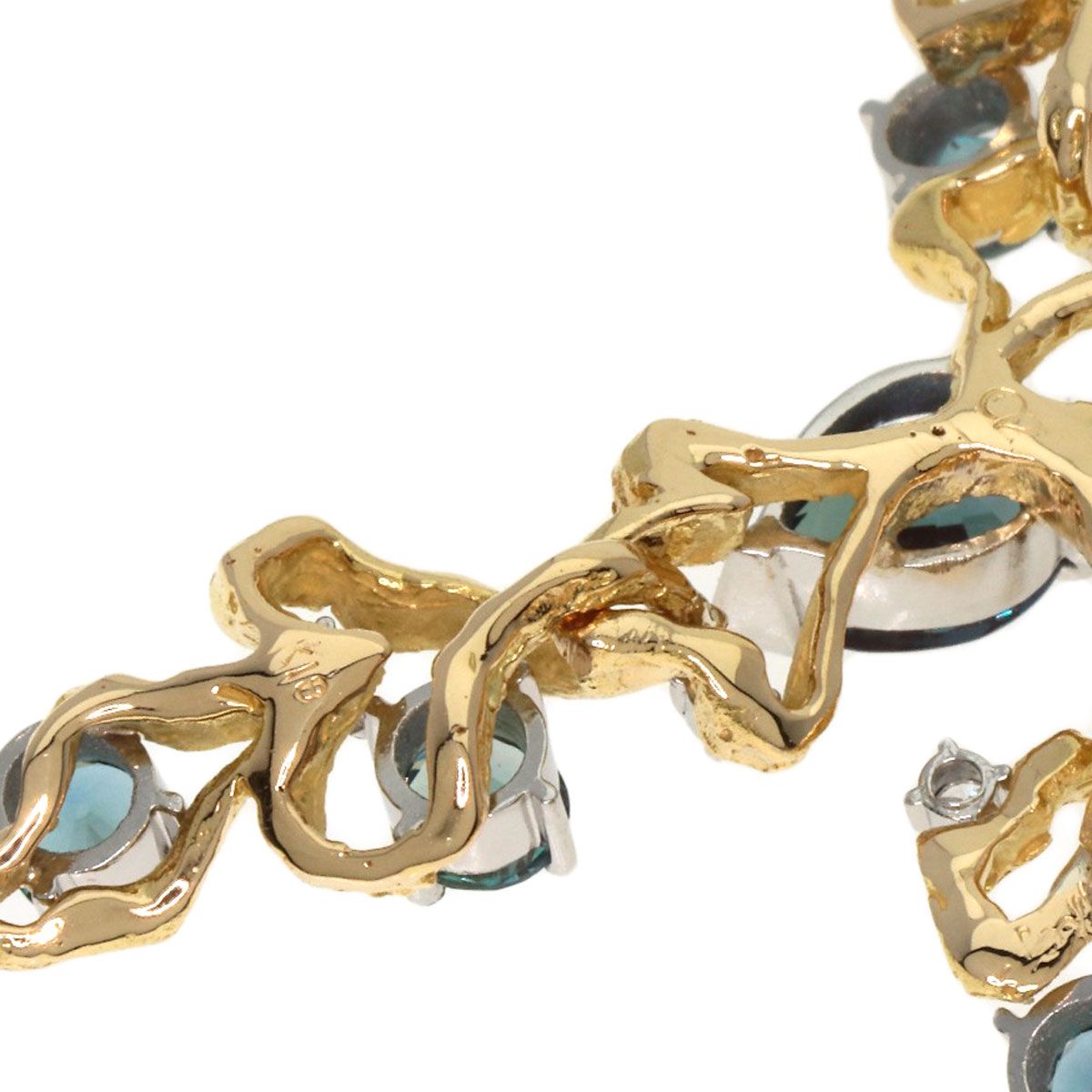 IWAKURA KOJI 岩倉康二 クレサンベール ダイヤモンド ネックレス K18YG  