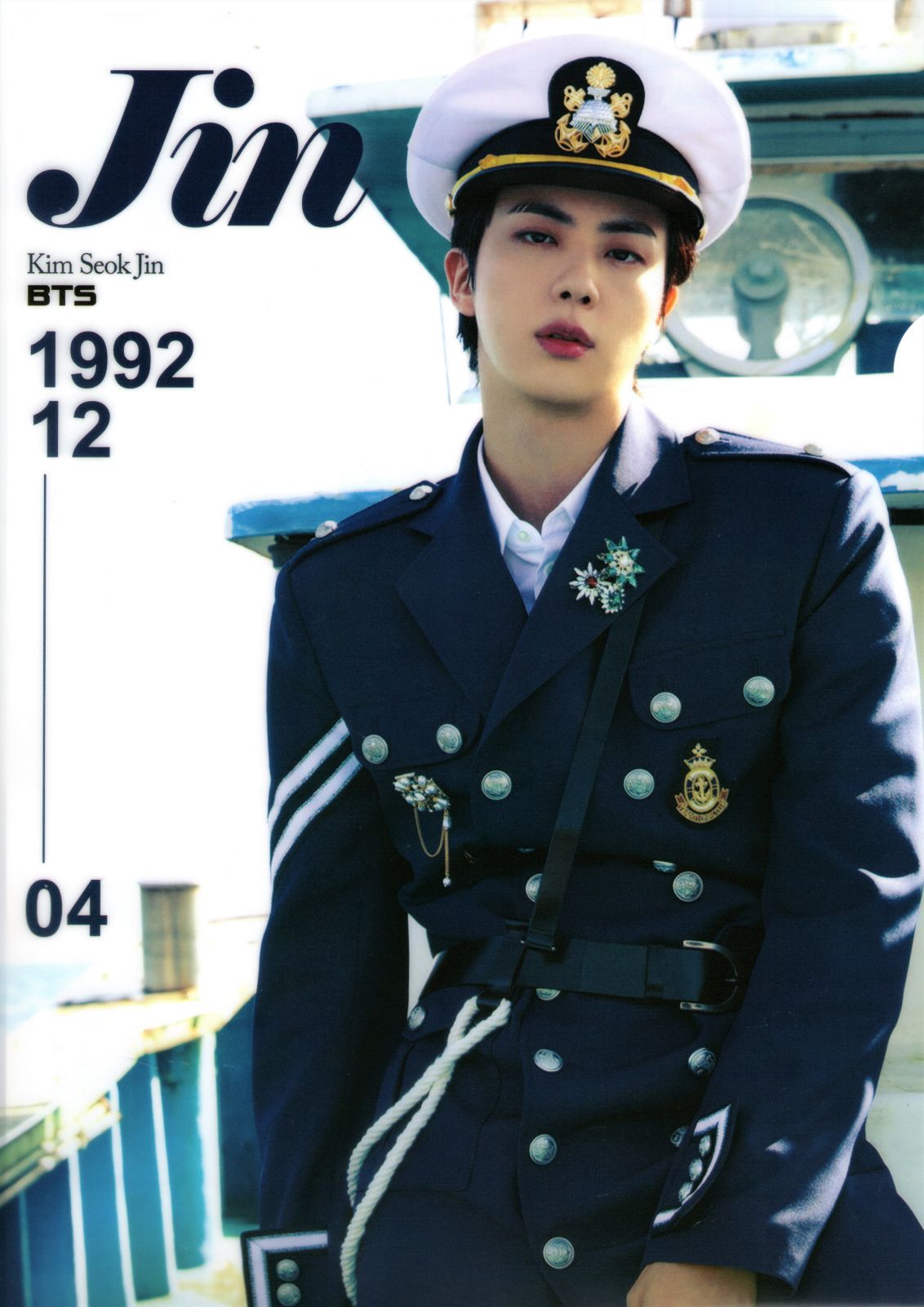 BTS JIN ジン グッズ グラフィック クリアファイル A4サイズ K